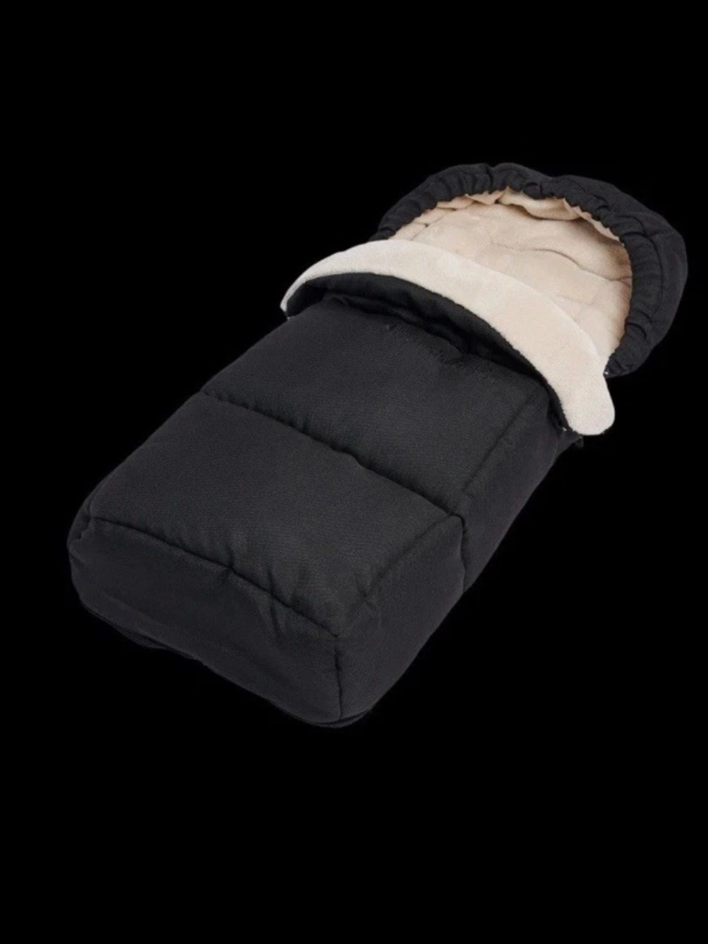 Bumbleride stroller cold weather footmuff matte black